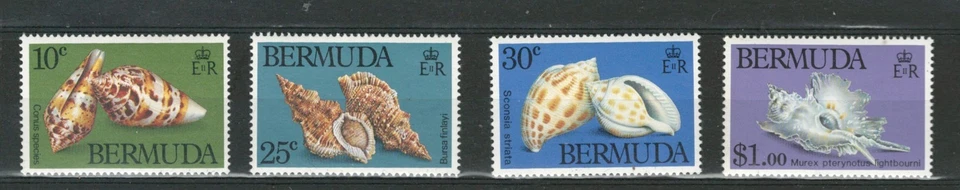 BERMUDA  BRITISH COLONIES SHELL FISH  MNH SET LOT (BRCL 327) - Image 1 of 1