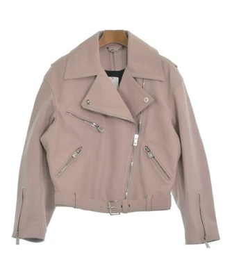 VERSACE Motercycle Jacket Pink 38(Approx. S) 2200400832012 - Image 1 of 4