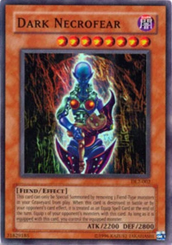 Yu-Gi-Oh! TCG Dark Necrofear Individual Collectible Card Game