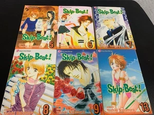 SKIP BEAT! 6 BÄNDE Lot | Bände 5, 6, 7, 8, 9 & 13 | MANGA ENGLISCH - Bild 1 von 5