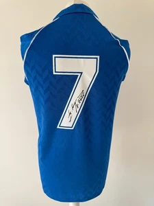 Signed EMILIO BUTRAGUENO Shirt - Real Madrid 86/88 - EXACT PROOF/COA - Spain - Picture 1 of 7