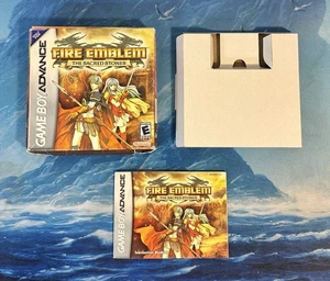 Fire Emblem: The Sacred Stones GBA (Game Boy Advance, 2005) Box Manual Only Good - Picture 1 of 15