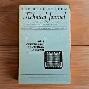 The Bell System Technical Journal ~ 1964 ~ Volume 43 ~ Number 5 ~ Part 2 - Picture 1 of 4