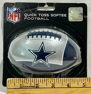NFL Cowboys Quick Toss Softee Football - New 4.5 inch - Picture 1 of 2