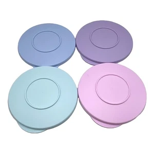 Juego de 4 tapas de tazón de mini impresiones de repuesto Tupperware #3822B - Imagen 1 de 8