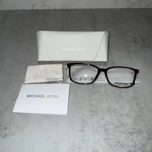 Michael Kors Women's MK4060U Telluride Frames, Cordovan/Demo Lens, 54mm - Picture 1 of 14