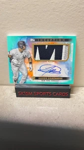 2024 Topps Inception Autographed Patches Jasson Dominguez #APC-JDO Aqua /50 - Picture 1 of 2