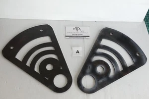 TRIUMPH AMERICA - SPEEDMASTER PILLION PEG DELETE PLATES * EIGHT STYLE "A" * - Foto 1 di 6