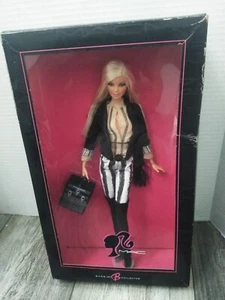 Vintage Barbie M.A.C Makeup Cosmetics 2006 K7966 Mattel Collezione Gold Label (NOS) - Foto 1 di 10