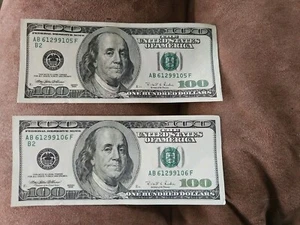 sequential 100 dollar bills - Picture 1 of 4