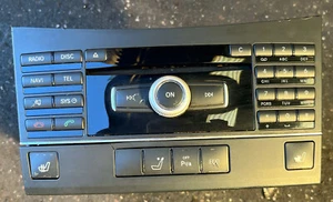 MERCEDES BENZ E CLASS W212 CLS 2009-13 SAT NAV CD RADIO STEREO HEAD A2129018702 - Picture 1 of 5