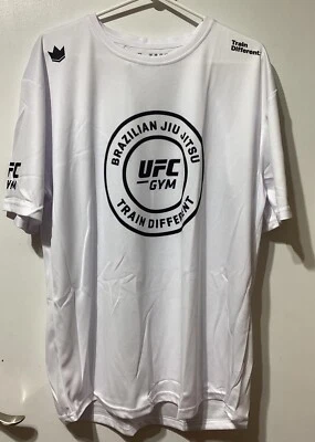 Camisa de Jiu Jitsu Brasileña UFC GYM Dry Fit Blanca Manga X Grande  Foto 1 de 4
