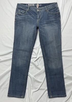 Mossimo Supply Co. Jeans Juniors 13 Short Blue Skinny Cotton Blend ~29" Inseam - Image 1 of 4