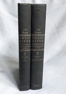 Great River The Rio Grande In North American History (1954) By Paul Horgan 2 Vol - Picture 1 of 4