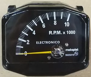 COMPTE-TOURS MOTOPLAT 10000 RPM 4 TEMPS DREHZAHLMESSER KROBER STYLE TACÓMETRO - Imagen 1 de 4
