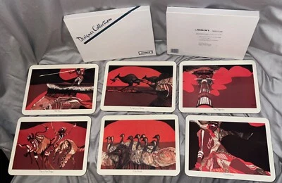 .NEW Jason Placemats Set Of 6 Featuring Australia Indigenous Art 11"x8" - Image 1 of 4