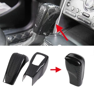 For Ford Explorer 2016-2020 Carbon Fiber ABS Gear Lever Shift Knob Trim Cover - Picture 1 of 9