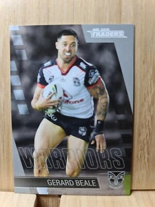 GERARD BEALE🏆2019 NRL TRADERS #143 WARRIORS Rugby League Card🏆 - Picture 1 of 2