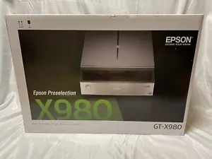 Epson Perfection EPSON GT-X980 V850 Pro High-performance film Scanner Black NEW - Picture 1 of 14