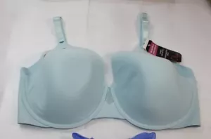 NWT OLGA no side effects BRA gb0561a extra side coverage LIGHT BLUE - Picture 1 of 7