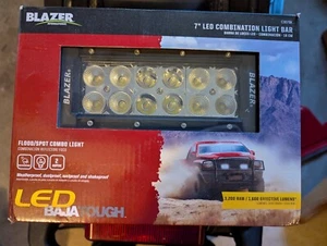 BLAZER C3078K 7" LED FLOOD/SPOT COMBINATION LIGHT BAR NEW - Foto 1 di 6