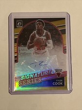 2021-22 DONRUSS OPTIC TYLER COOK GOLD AUTO SIGNATURE SERIES 10/10 eBay 1/1 Bulls
