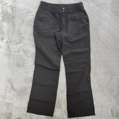 Pantalones enrollables The North Face para mujer 6 grises convertibles senderismo al aire libre bolsillos Foto 1 de 4