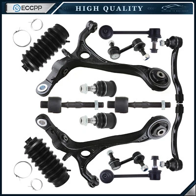 Front Sway Bar End Link Tie Rod End Control Arm Ball Joint For 2007-08 Acura TL - Image 1 of 4