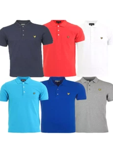 ***Lyle & Scott Polo Mens t Shirts Short Sleeve Polo Shirts Tops New with Tags** - Picture 1 of 10