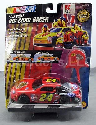 De colección Coleccionable NASCAR Rip Cord Racer Jurassic Park Gordon #24 Du Pont Racin Foto 1 de 2