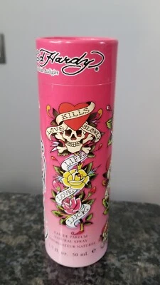 Ed Hardy 1,7 oz Edt Spray por Christian Audigier para Mulheres - Nunca aberto, lacrado - Imagem 1 de 3
