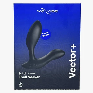 We-Vibe Vector + Thrill Seeker Waterproof Rechargeable App Controlled Sealed - Picture 1 of 8