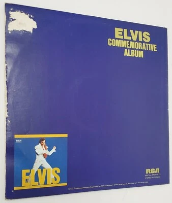 ELVIS PRESLEY COMMEMORATIVE DOUBLE LP GOLD VINYL NUMBERED EDITION CERTIFICATE - Image 1 of 4