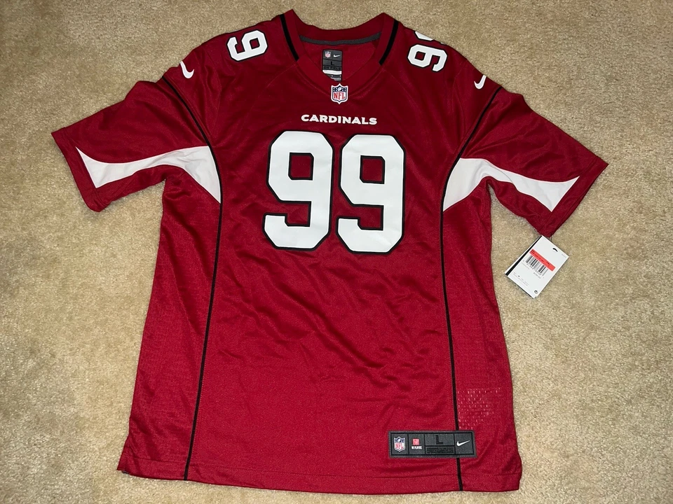 Men's J.J. Watt #99 Arizona Cardinals Nike Player Game Jersey Large JJ