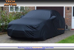 Premium Indoor Black Satin Car Cover Luxor BMW 5 Series F10 Saloon - Picture 1 of 12