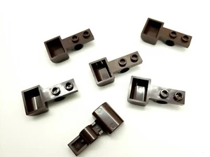 LEGO BUCKET CATAPULT LOT OF 6 CONSTRUCTION CASTLE CITY TOWN 88289 BROWN - Picture 1 of 1