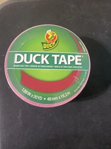Red Clover Duck brand Duct Tape 1.88 inch x 20 yds - Picture 1 of 2