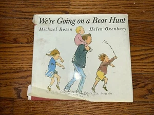 Erste US-Ausgabe We re Going on a Bear Hunt Michael Rosen, Helen Oxenbury 1989 - Bild 1 von 4