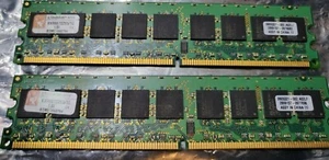 Kingston KVR KVR667D2E5/1G 1.8V BSME1860764 DDR2 Non ECC - Picture 1 of 4