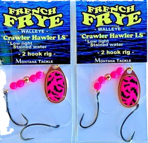 Walleye Spinner Rigs (2): uv "PINK TIGER" - Foto 1 di 1