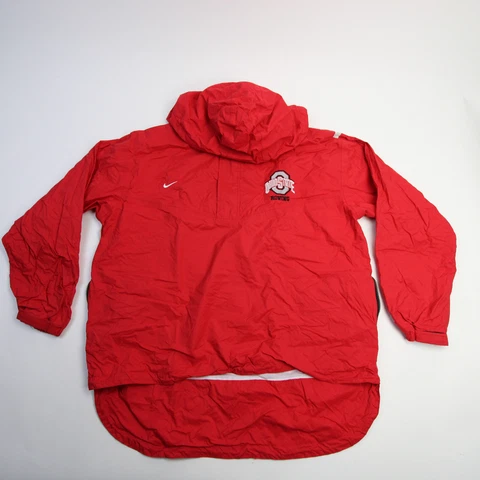 Ohio State Buckeyes RegattaSport Rain Jacket Men's Red Used Cover