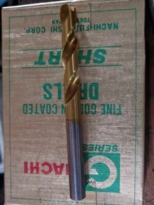 1X Nachi HSS-Co TiN Short Drill straight OD Shank 2 4 6.3 7 10.3 6 9 11 12.5 mm - Bild 1 von 2