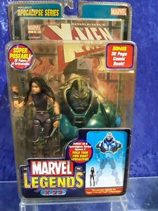 Marvel Legends ToyBiz Apocalypse Series MOC X-23 2005 Yellowing Bubble - Picture 1 of 4