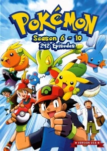 Pokemon Season 6-10 Advanced Challenge Battle Frontier Diamond & Pearl Anime DVD - Bild 1 von 4