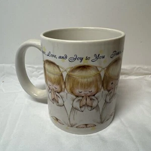 Hallmark Kaffeebecher Peace Love and Joy to You Three Angels Kaffeetasse - Bild 1 von 9