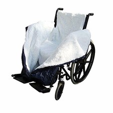 NRS Healthcare-Sedia a rotelle impermeabile foderato in pile, comodo - NUOVO