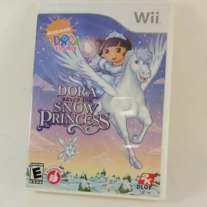 Dora rettet die Schneeprinzessin (Nintendo Wii, 2008) Gebraucht Top - Bild 1 von 4