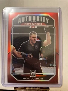 MARC GODDARD 2023 Donruss Optic UFC Authority Of The Octagon Red Prizm #156/199! - Picture 1 of 3
