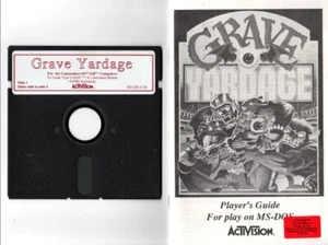 Commodore 64-128 - Activision Grave Yardage - Original Disk and Manual - Picture 1 of 1