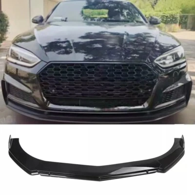 Front Bumper Lips Spoiler Splitter Body Kits For Audi A5 B9 Sline S5 2017-2019 Foto 1 de 4
